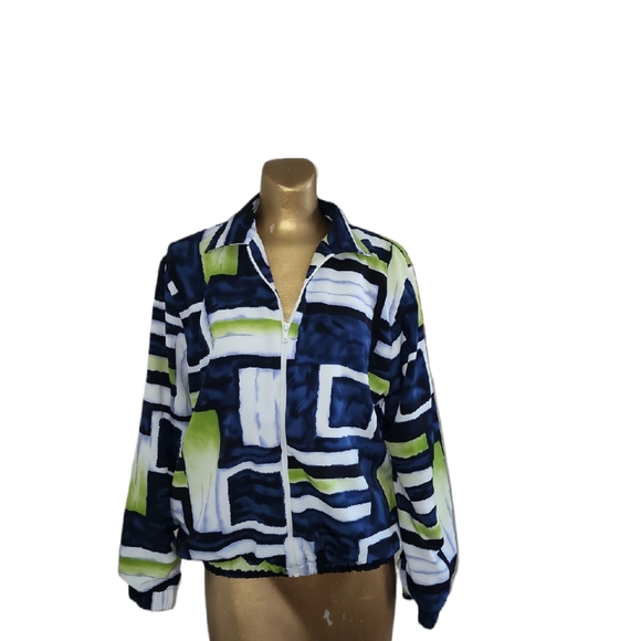 Quantum Sports Women's Multicolored Lightweight Jacket Size Small - Picture 1 of 5